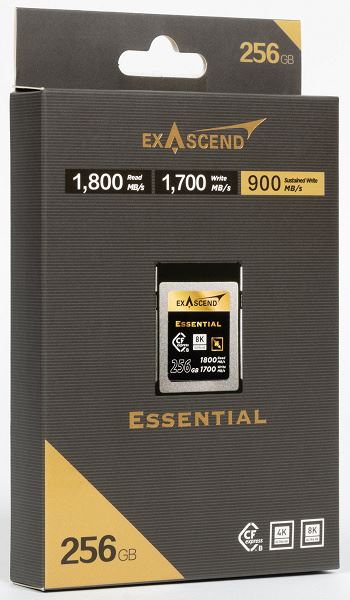 Обзор карт памяти CFexpress Type B Exascend Archon 1 ТБ, Essential 256 ГБ, Nitro 512 ГБ и Vigor 512 ГБ