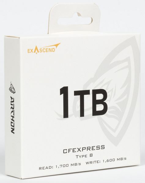 Обзор карт памяти CFexpress Type B Exascend Archon 1 ТБ, Essential 256 ГБ, Nitro 512 ГБ и Vigor 512 ГБ