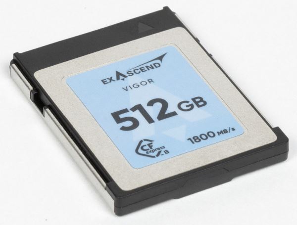 Обзор карты памяти Exascend Vigor CFexpress Type B 512 ГБ: самый быстрый наследник CompactFlash