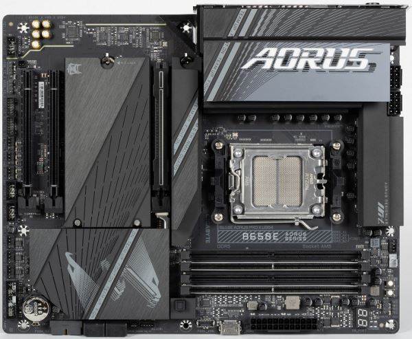 Обзор материнской платы Gigabyte B650E Aorus Pro X USB4 на чипсете AMD B650E