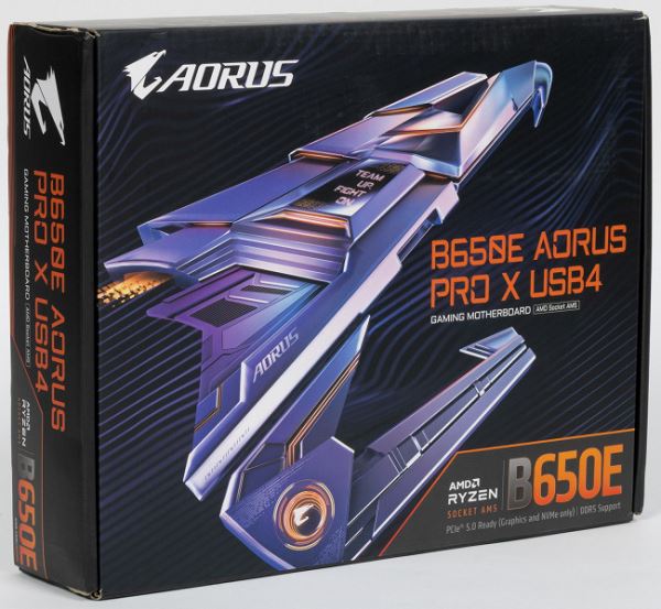 Обзор материнской платы Gigabyte B650E Aorus Pro X USB4 на чипсете AMD B650E