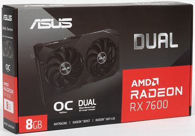 Обзор видеокарты Asus Dual Radeon RX 7600 OC (8 ГБ)