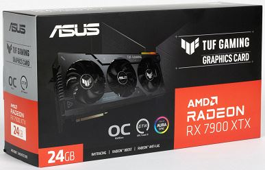 Обзор видеокарты Asus TUF Gaming Radeon RX 7900 XTX OC (24 ГБ)