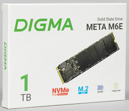 Тестирование недорогих SSD-накопителей Digma Meta M6E, Meta P21 и Meta S69 емкостью 1 ТБ