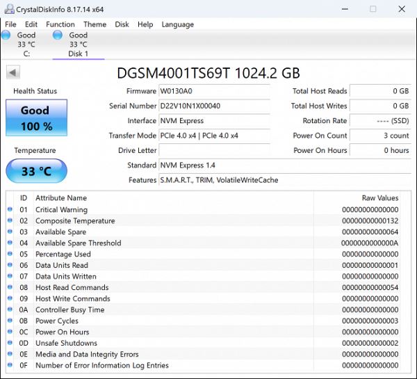 Тестирование недорогих SSD-накопителей Digma Meta M6E, Meta P21 и Meta S69 емкостью 1 ТБ