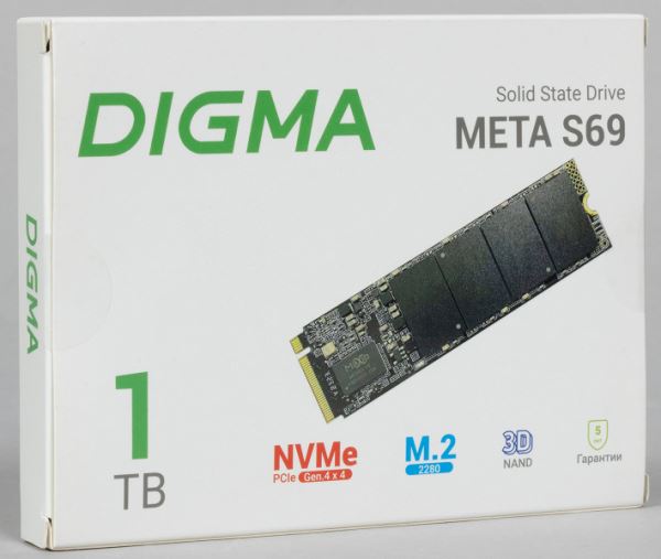 Тестирование недорогих SSD-накопителей Digma Meta M6E, Meta P21 и Meta S69 емкостью 1 ТБ